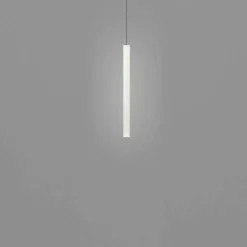 Lampada sospensione a tubo di design Slide Flux Hanging,in metacrilato