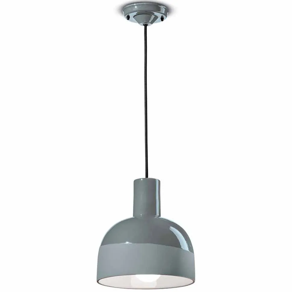 Lampada Sospesa dallo Stile Moderno in Ceramica Made in Italy – Ferroluce Caxixi