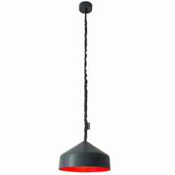 Lampada sospesa di design In-es.artdesign Cyrcus Lavagna in resina