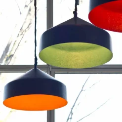 Lampada sospesa di design In-es.artdesign Cyrcus Lavagna in resina