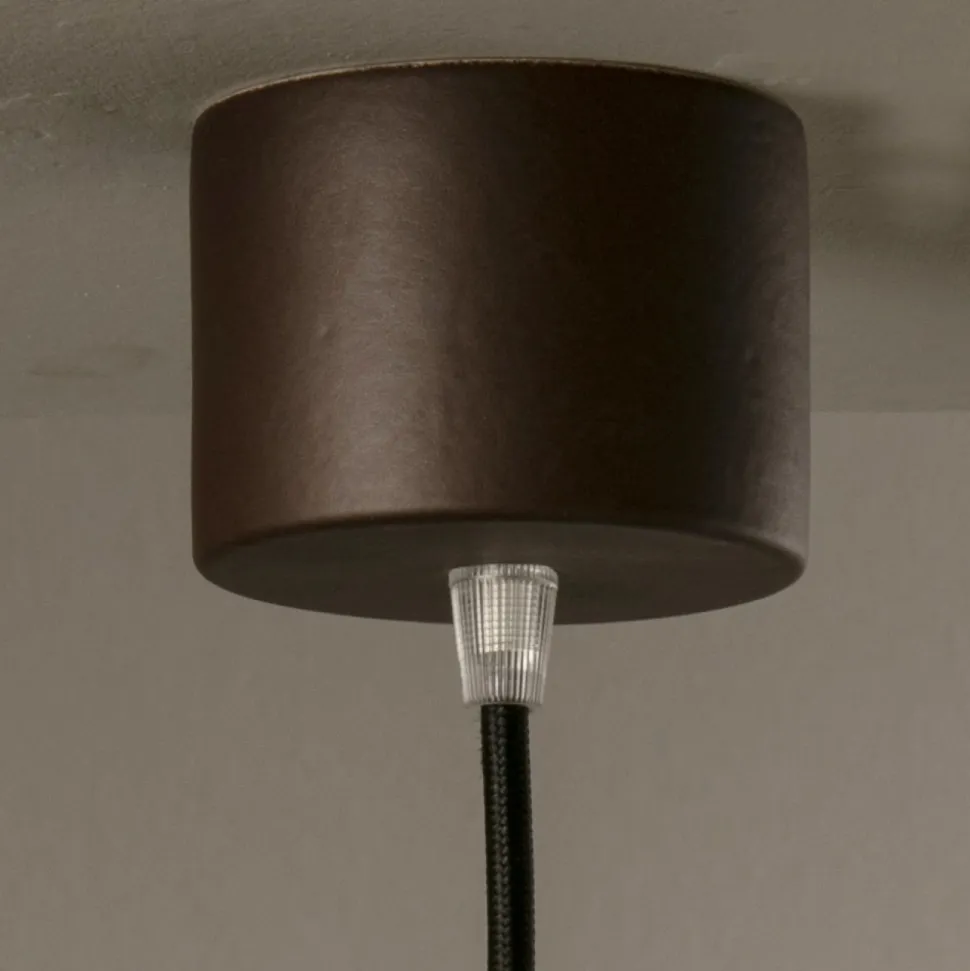 Lampada Sospesa in Ceramica e Rame Realizzata a Mano in Italia - Toscot Match