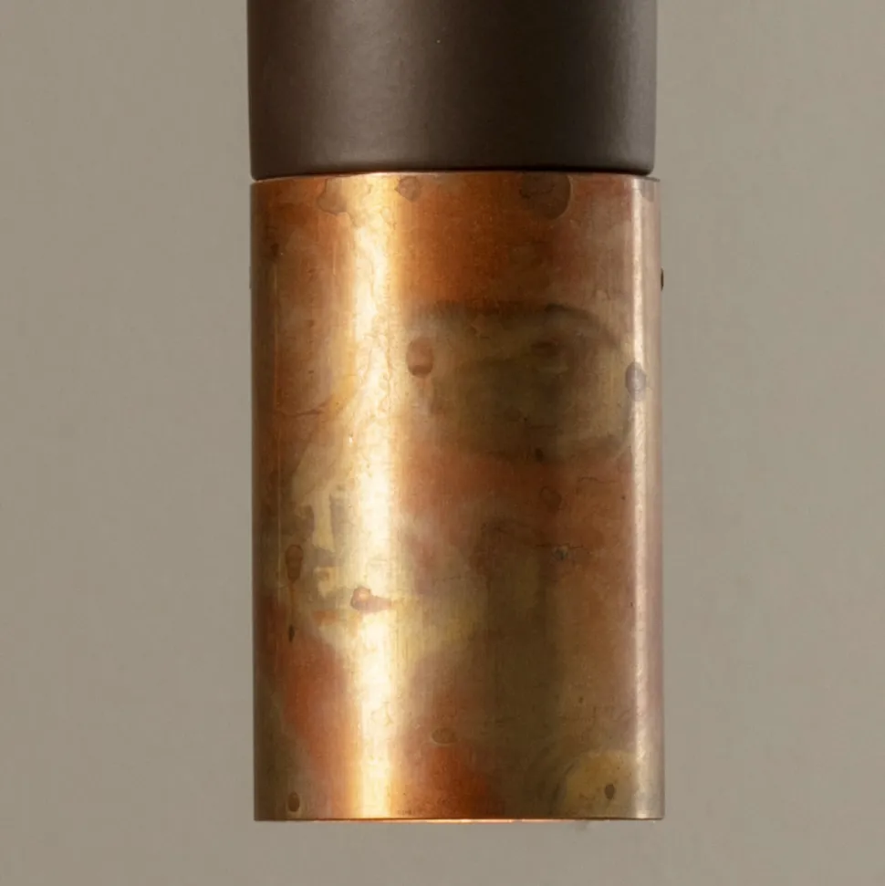 Lampada Sospesa in Ceramica e Rame Realizzata a Mano in Italia - Toscot Match