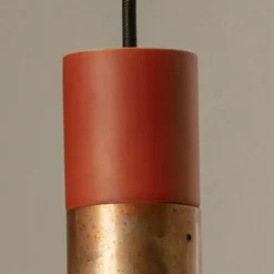 Lampada Sospesa in Ceramica e Rame Realizzata a Mano in Italia - Toscot Match