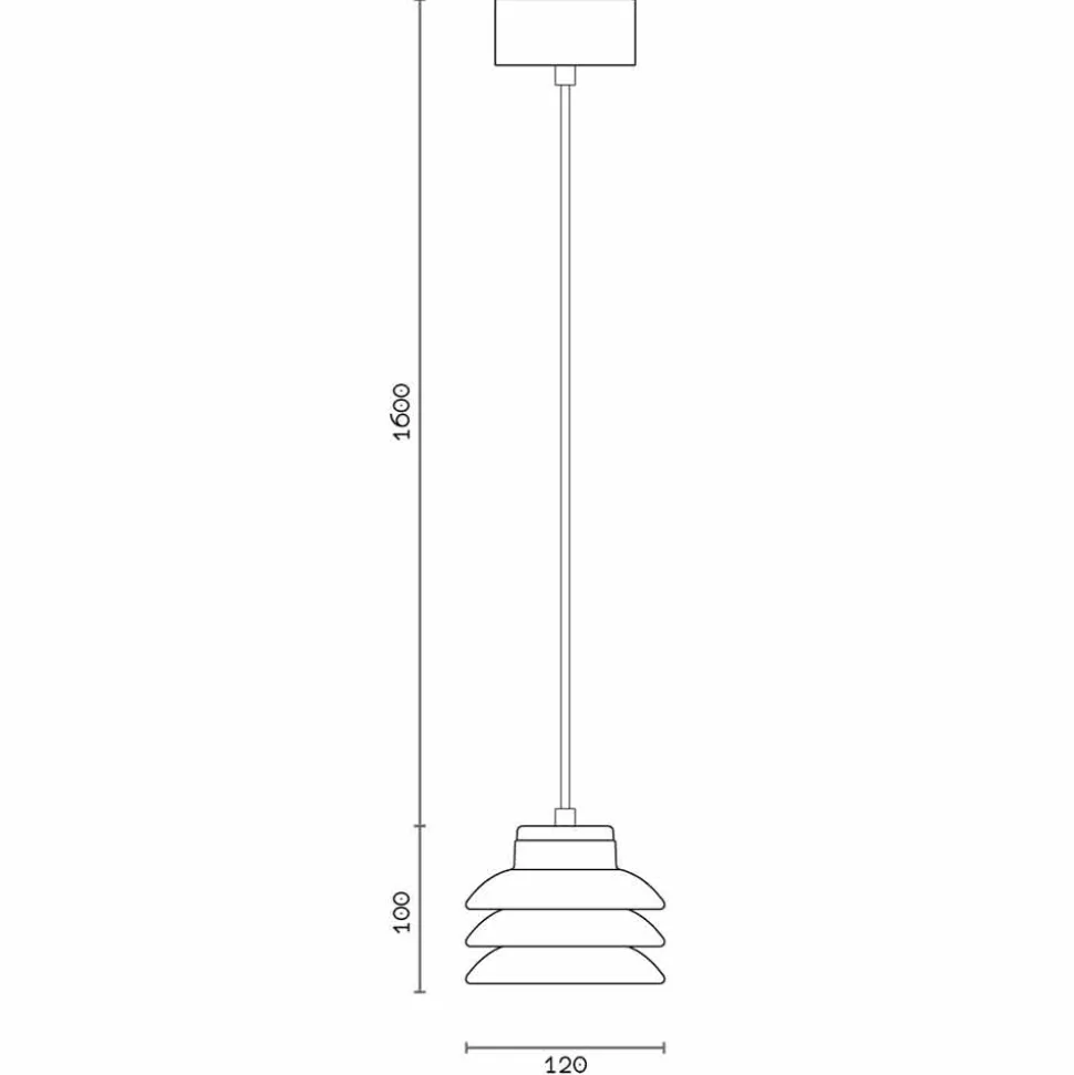 Lampada sospesa in ceramica e alluminio moderna fatta in Italia Asia
