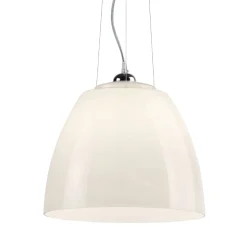 Lampada Sospesa in Vetro Veneziano Incamiciato Soffiato a Mano - Flora