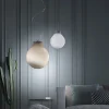Lampada Sospesa in Vetro Veneziano Incamiciato Soffiato a Mano - Balloon