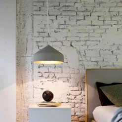 Lampada sospesa moderna In-es.artdesign Cyrcus Cemento verniciata