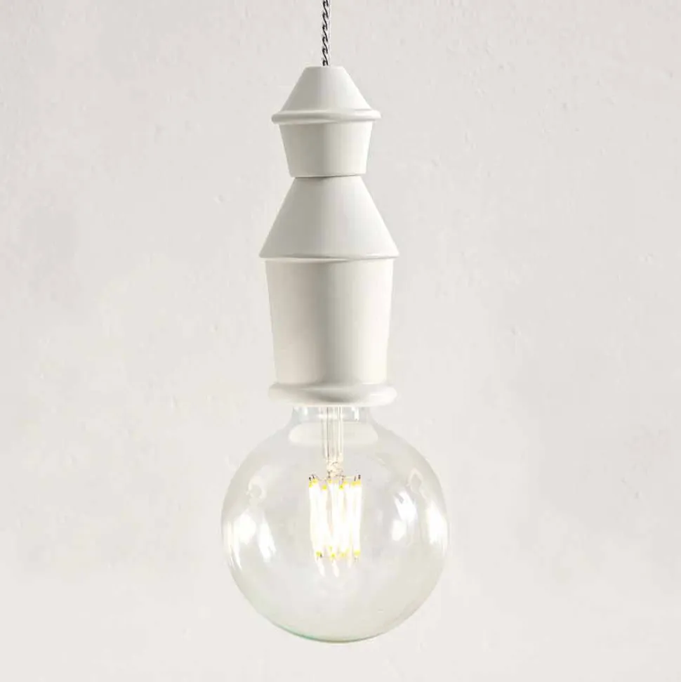 Lampada Sospesa Shabby Chic in Ceramica - Fate by Aldo Bernardi
