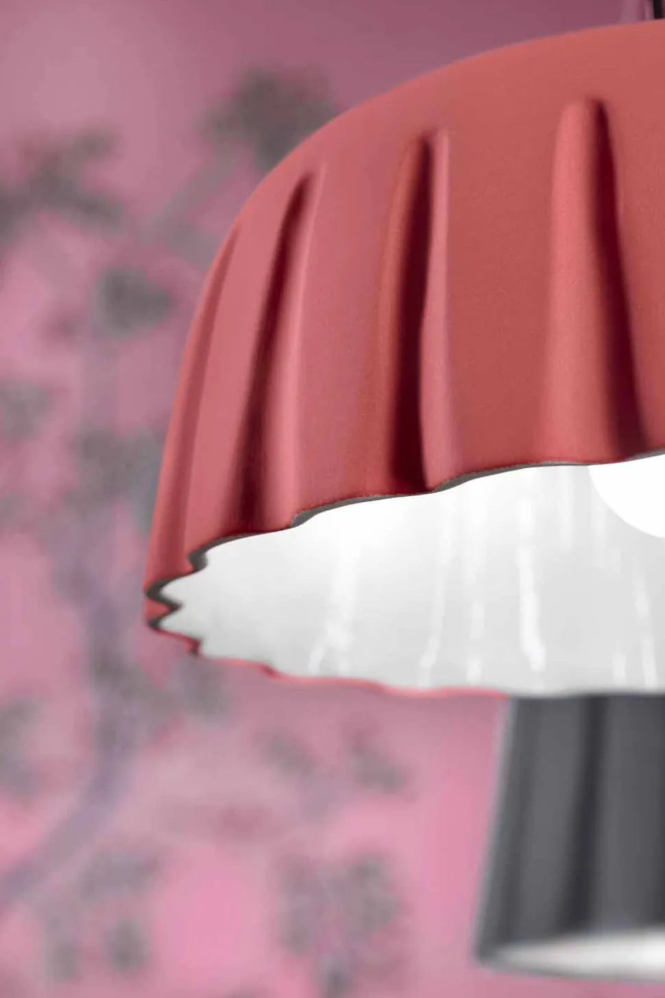 Lampada Sospesa Vintage in Ceramica Made in Italy – Ferroluce Madame Grès