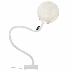 Lampada stelo flessibile da terra In-es.artdesign Micro Luna nebulite