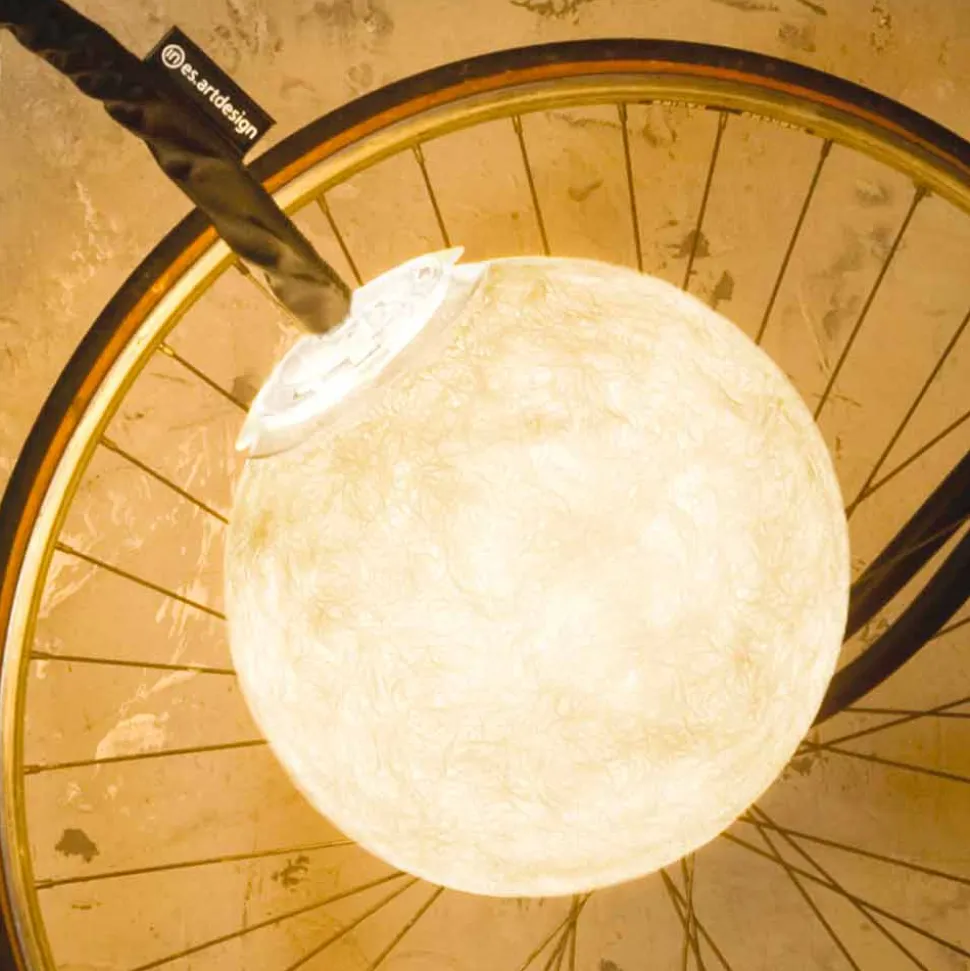 Lampada stelo flessibile da terra In-es.artdesign Micro Luna nebulite