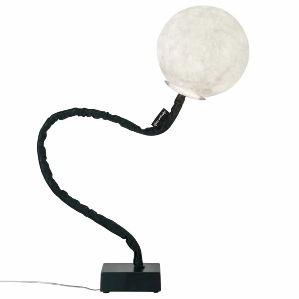 Lampada stelo flessibile da terra In-es.artdesign Micro Luna nebulite
