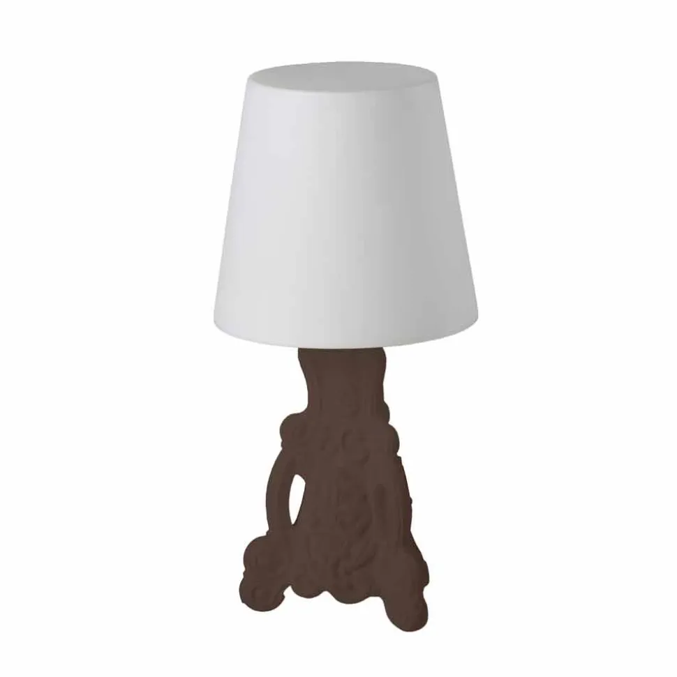 Lampada tavolo colorata Slide Lady of Love design moderno made Italy