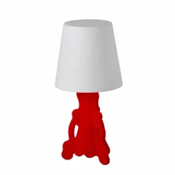 Lampada tavolo colorata Slide Lady of Love design moderno made Italy