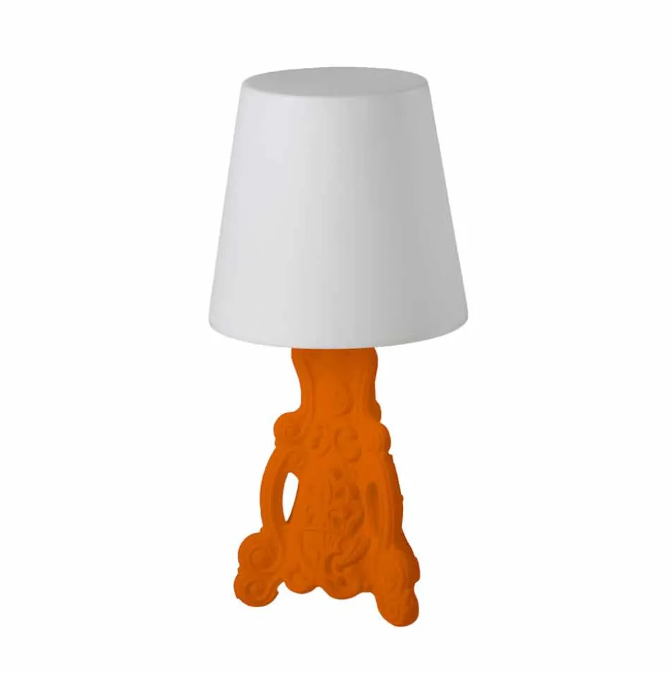 Lampada tavolo colorata Slide Lady of Love design moderno made Italy