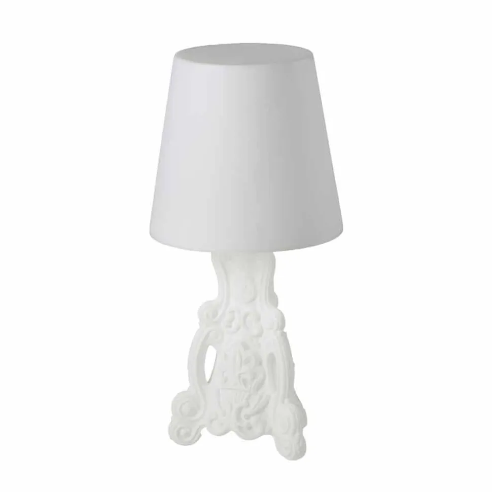 Lampada tavolo colorata Slide Lady of Love design moderno made Italy