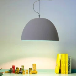 Lampada verniciata a sospensione In-es.artdesign H2o Cemento moderna