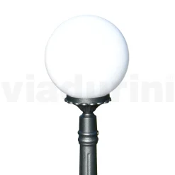 Lampione Alto 110 cm in Acrilico e Alluminio Antracite Made in Italy - Trovaantracite