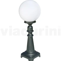 Lampione Alto 69 cm in Acrilico e Alluminio Antracite Made in Italy - Trovaantracite