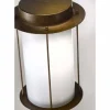 Lampione da Esterno Alto in Ottone e Vetro Made in Italy - Loggia by Il Fanale