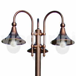 Lampione da esterno in alluminio pressofuso made in Italy, Anusca