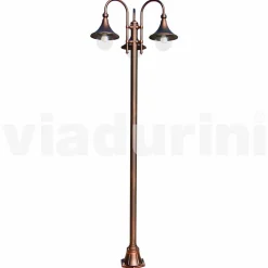 Lampione da esterno in alluminio pressofuso made in Italy, Anusca