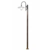 Lampione da Giardino in Alluminio a 1 o 2 o 3 Luci Design - Campobasso