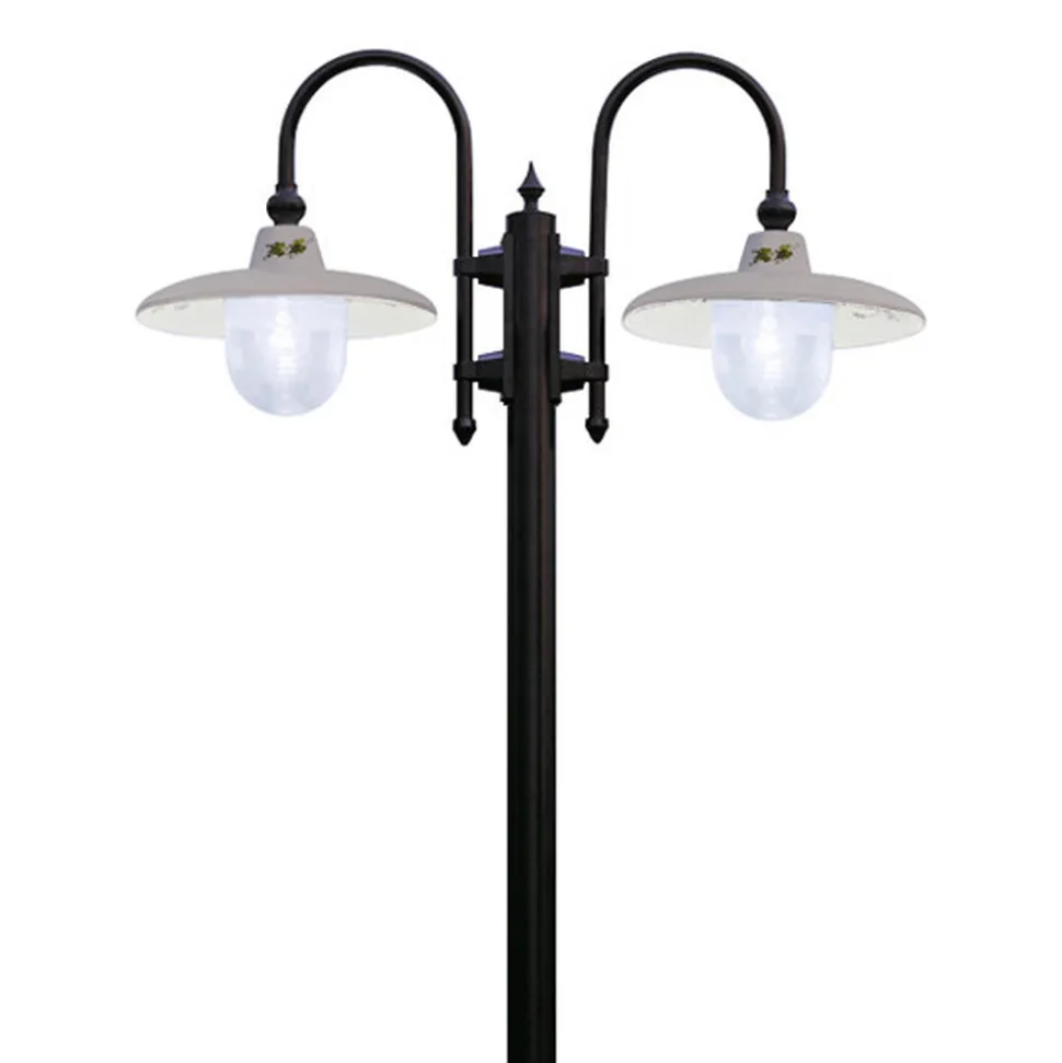 Lampione da Giardino in Alluminio a 1 o 2 o 3 Luci Design - Campobasso