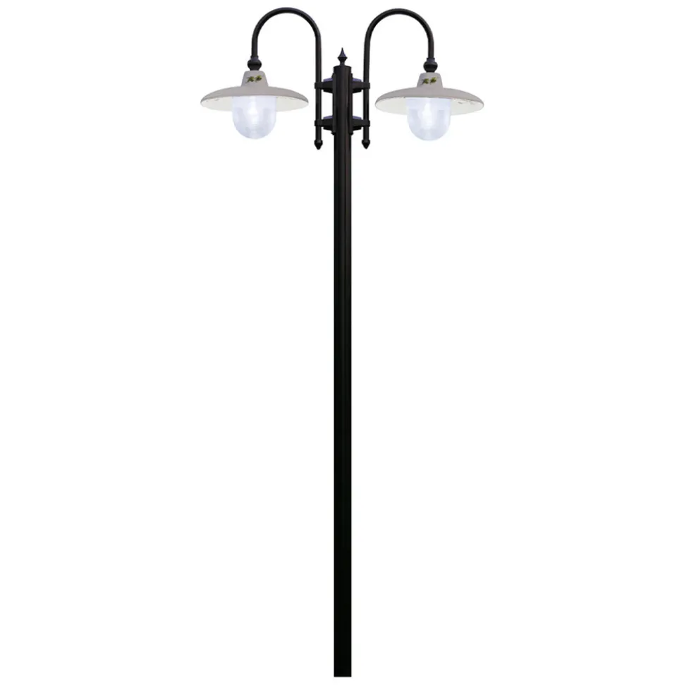 Lampione da Giardino in Alluminio a 1 o 2 o 3 Luci Design - Campobasso