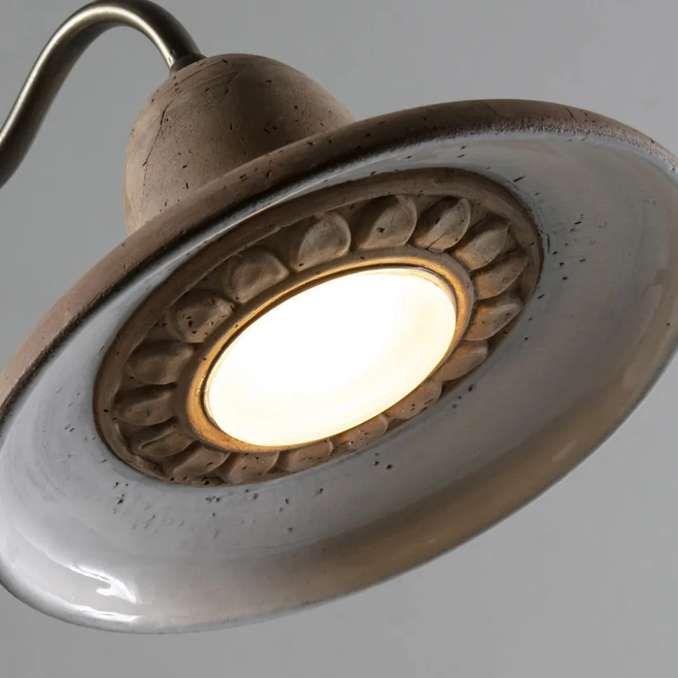 Lampione da Giardino in Alluminio e Galestro Made in Italy - Toscot Spoleto