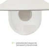 Lampione Giardino a 3 Luci in Alluminio Realizzato in Italia - Cassandra