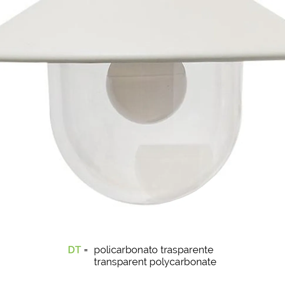 Lampione Giardino a 3 Luci in Alluminio Realizzato in Italia - Cassandra