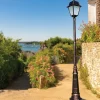 Lampione Giardino Stile Vintage in Alluminio e Vetro Made in Italy - Doroty