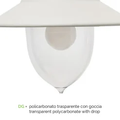 Lampione Giardino Stile Vintage in Alluminio Made in Italy - Cassandra