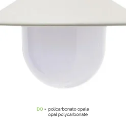 Lampione Giardino Stile Vintage in Alluminio Made in Italy - Cassandra