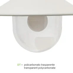 Lampione Giardino Stile Vintage in Alluminio Made in Italy - Cassandra
