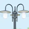 Lampione Stile Vintage a 3 Luci in Alluminio Realizzato in Italia - Belen