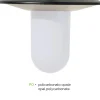 Lampione Stile Vintage a 3 Luci in Alluminio Grigio Made in Italy - Belen