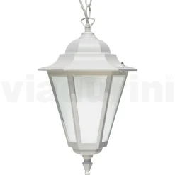 Lanterna da Esterno Vintage in Alluminio Bianco Made in Italy - Terella