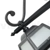 Lanterna Outdoor Realizzata in Alluminio Antracite e Vetro Made in Italy - Elric