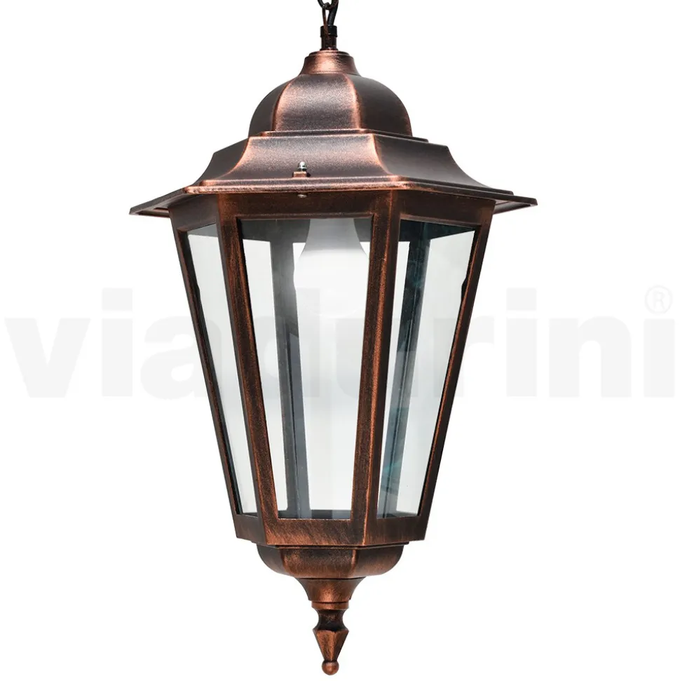 Lanterna per Esterno Stile Vintage in Alluminio Made in Italy - Janira