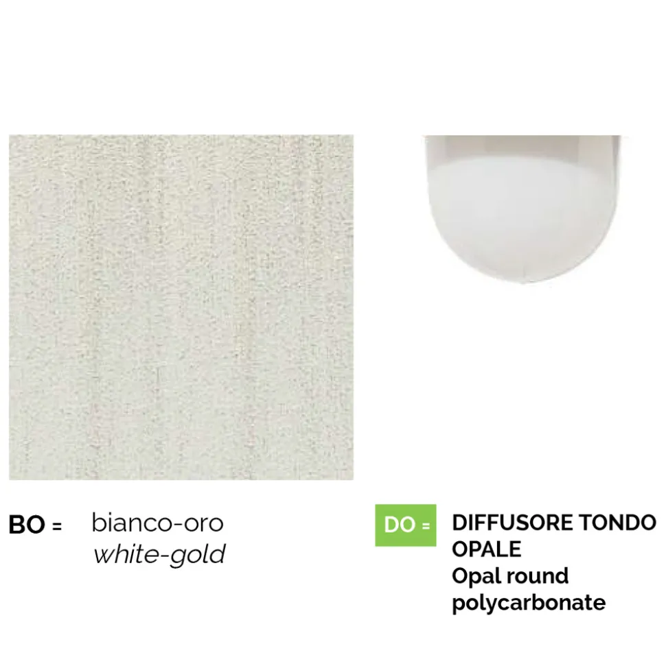 Lanterna per giardino a parete in alluminio bianco made in Italy,Anusca