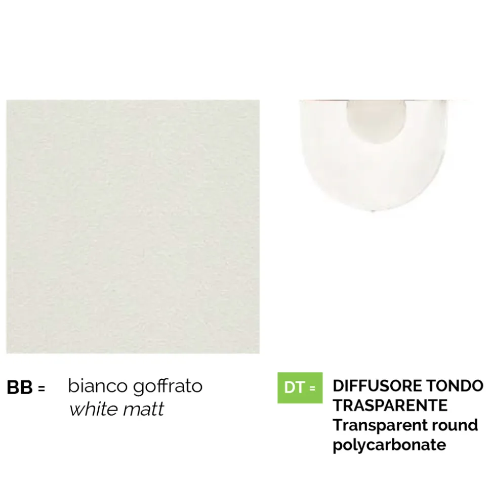 Lanterna per giardino a parete in alluminio bianco made in Italy,Anusca