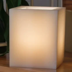 Lanterna Profumata in Cera Effetto Graffiato con Lumino Made in Italy - Famme
