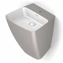 Lavabo a parete di design moderno in ceramica prodotto in Italia,Goran