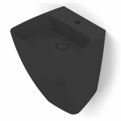 Lavabo a parete di design moderno in ceramica prodotto in Italia,Goran