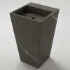Lavabo Bagno a Colonna in Gres Porcellanato Realizzato in Italia - Baia