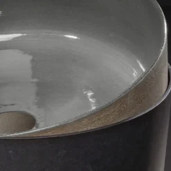Lavabo Bagno da Appoggio in Argilla Tornito a Mano Made in Italy - Tatiana
