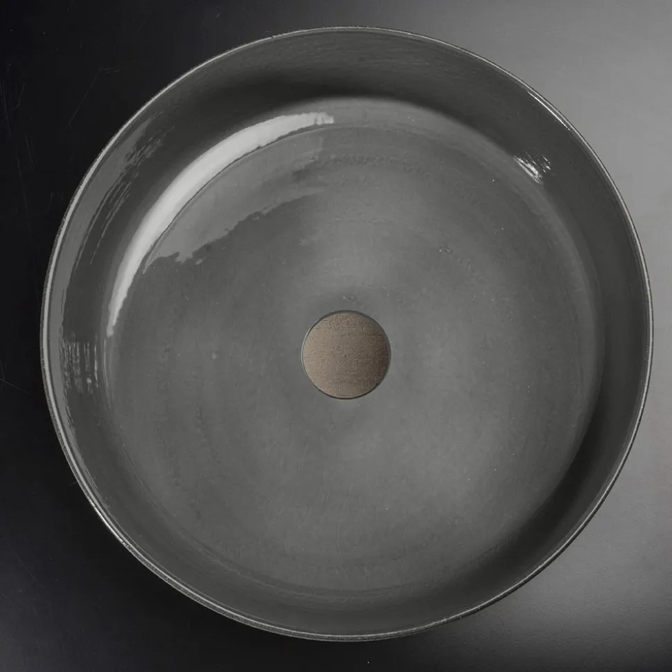 Lavabo Bagno da Appoggio in Argilla Tornito a Mano Made in Italy - Tatiana