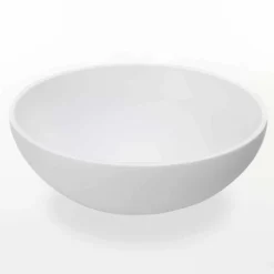 Lavabo da Appoggio Circolare di Design Moderno in Resina Made in Italy – Cavan